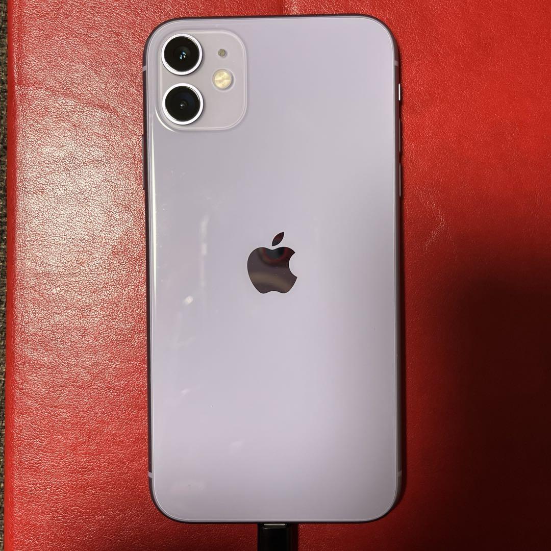 本体のみ iPhone11 パープル 128G