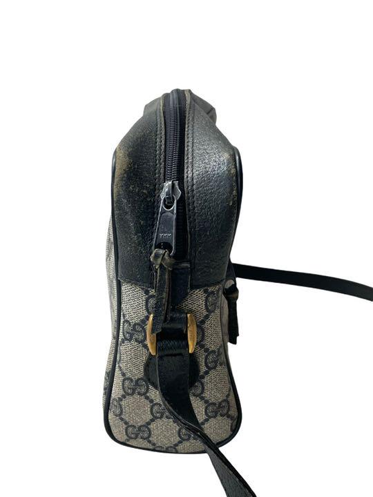 SALE定番 GUCCI オールドグッチ ショルダーバッグ ネイビー GG柄 シェリーライン zBp0n-m48837166404 大特価お得
