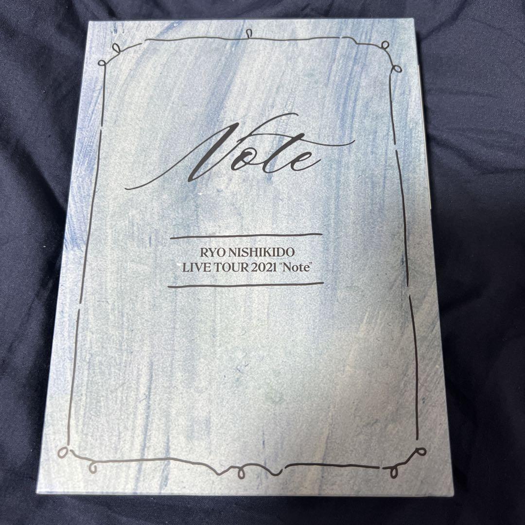 Ryo Nishikido LIVE TOUR 2021 Note DVD - メルカリ