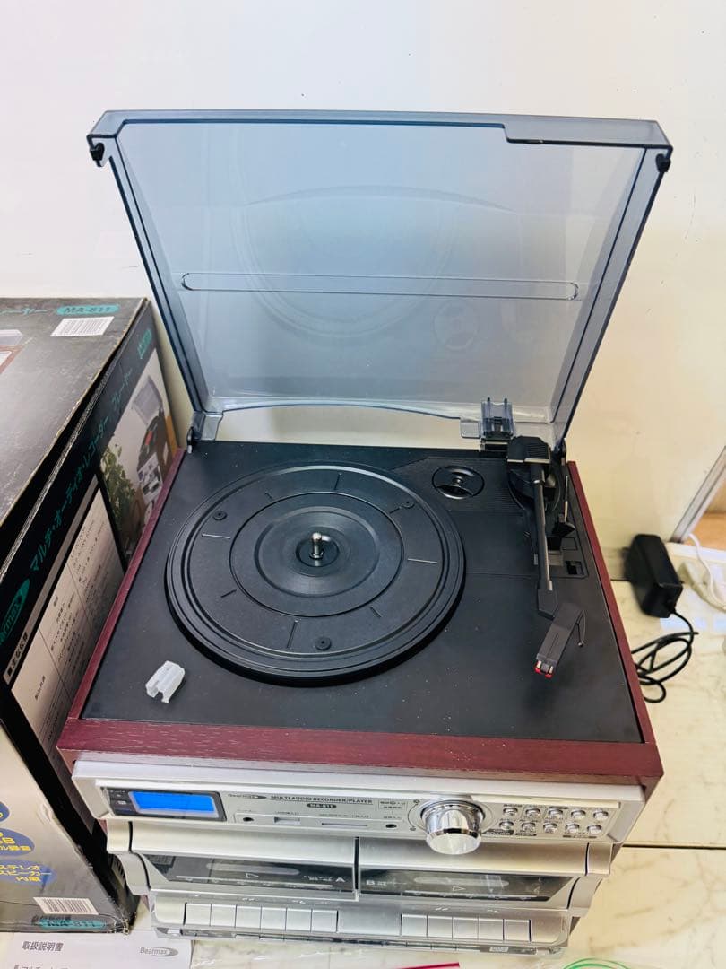 マルチ　オーディオ　レコーダー　プレーヤー ラジカセ　動作品　美品