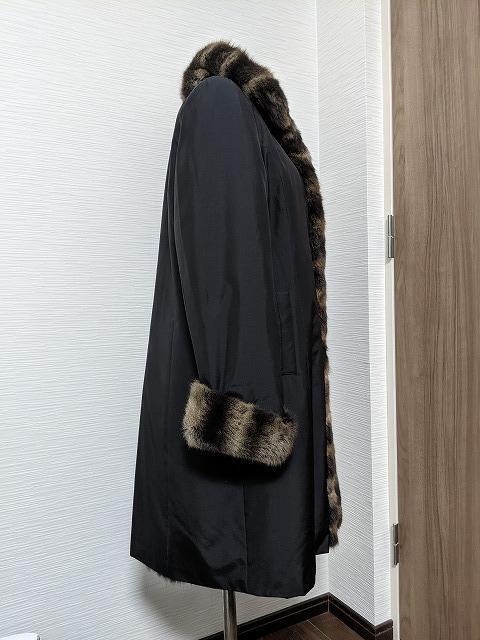 爆買い人気SALE A463 ファーライナー ロングコート リアルファー 650vM-m48837552522 ロシアリス シルク 毛皮 新作SALE
