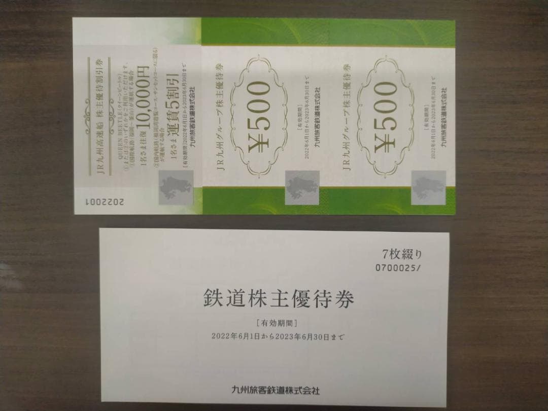 JR九州 優待券(5割引き)7枚 他 bpbd.kendalkab.go.id