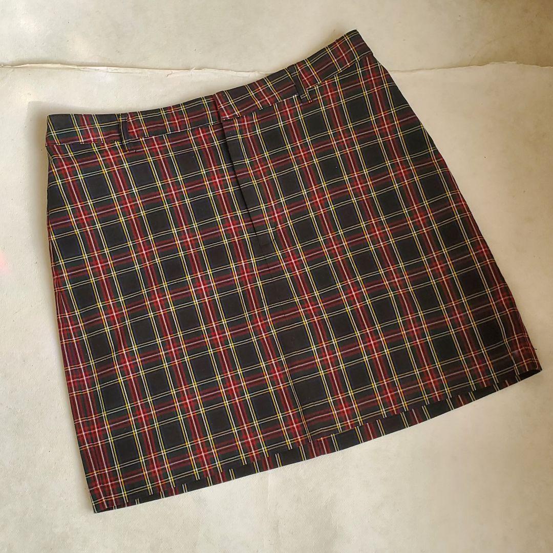 POLO JEANS RALPH LAUREN チェック柄　ミニタイトスカート