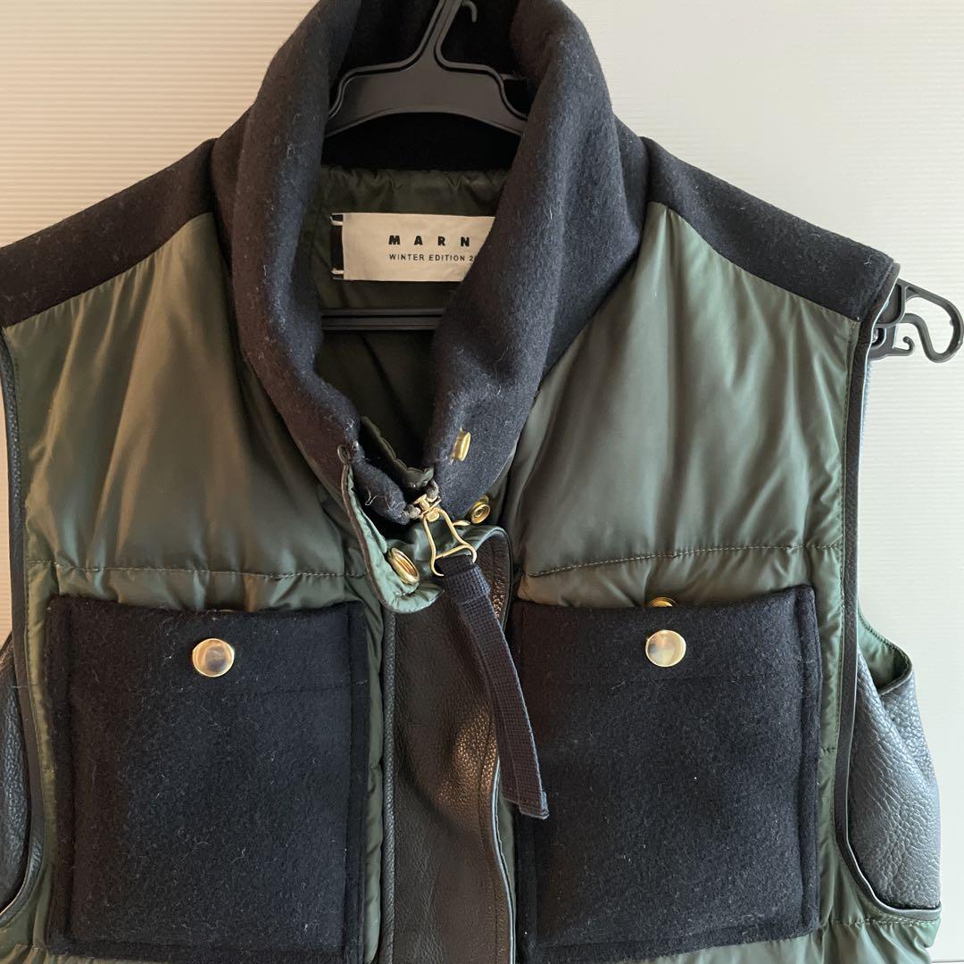 美品 MARNI マルニ ダウン ジャケット ベスト コート 美品 MARNI マルニ ダウン ジャケット ベスト コート