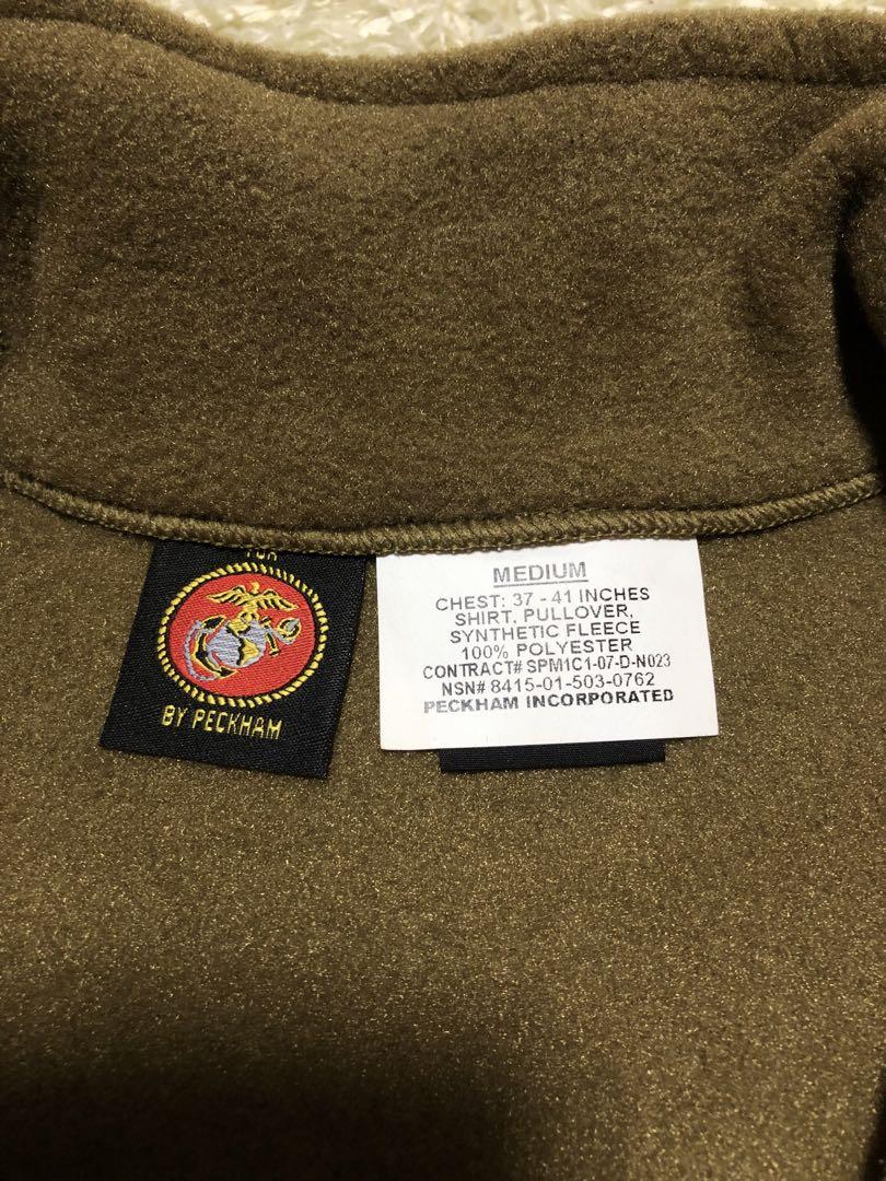 極美品⭐︎米軍　USMC フリース　ポーラテック　／　ecwcs