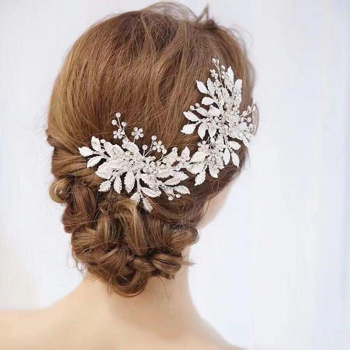 ヘアアクセサリー 結婚式 ブライダル髪飾り 髪飾り ヘッドドレス ウェディング - メルカリ ヘアアクセサリー 結婚式 ブライダル髪飾り 髪飾り ヘッドドレス ウェディング - メルカリ