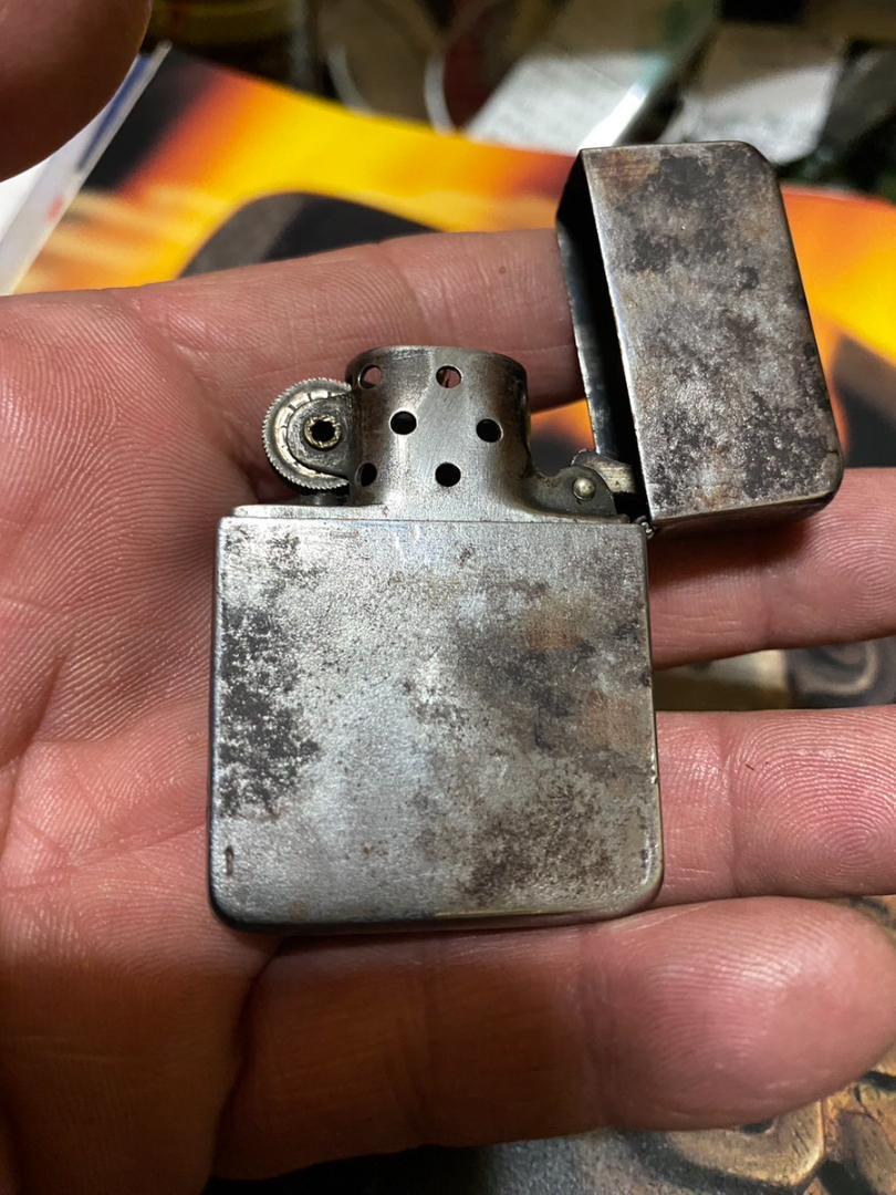 ZIPPO ジッポ 1941〜43 ブラッククラックル 軍マーク