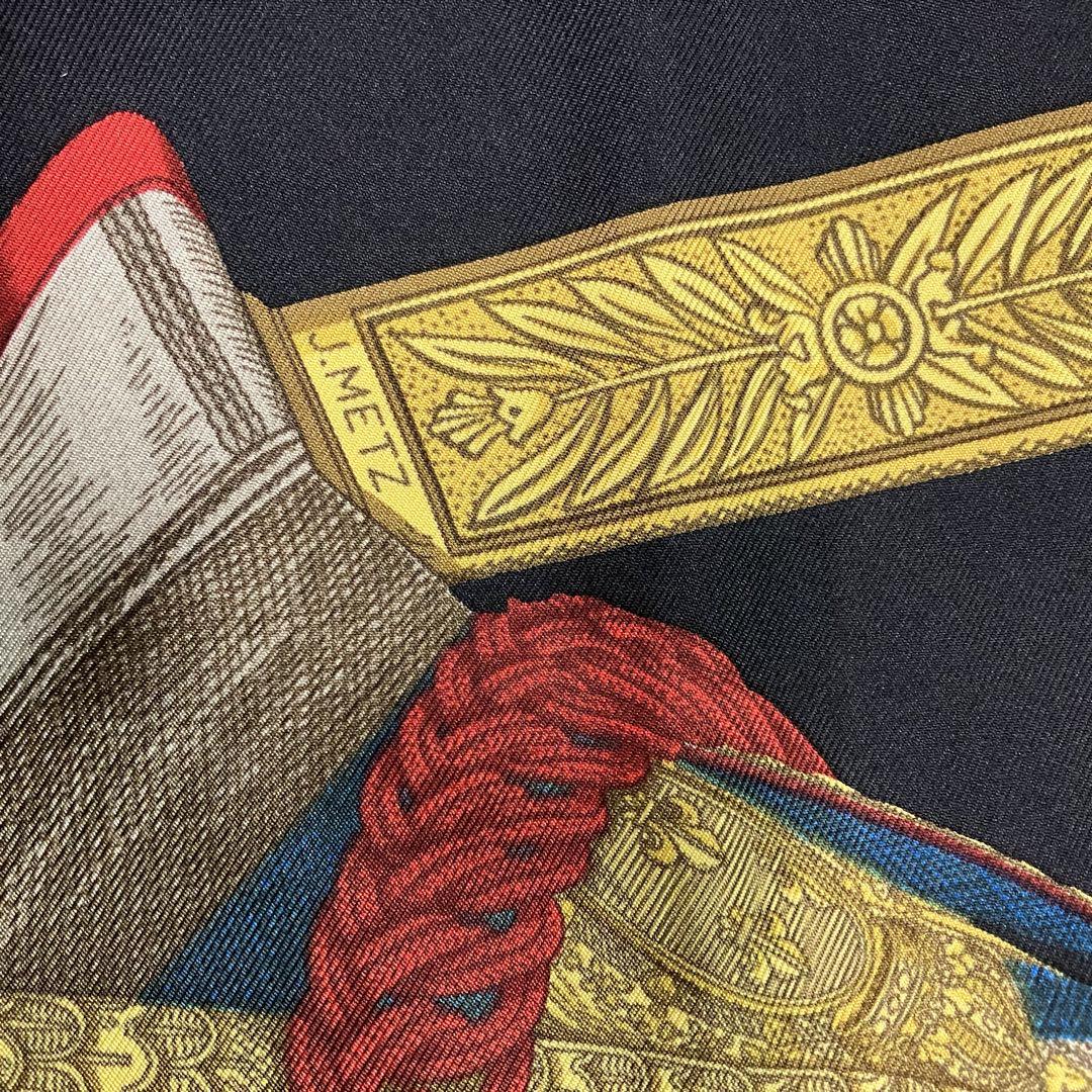 美品 HERMES カレ90 GRAND UNIFORM タグ有り 画像8