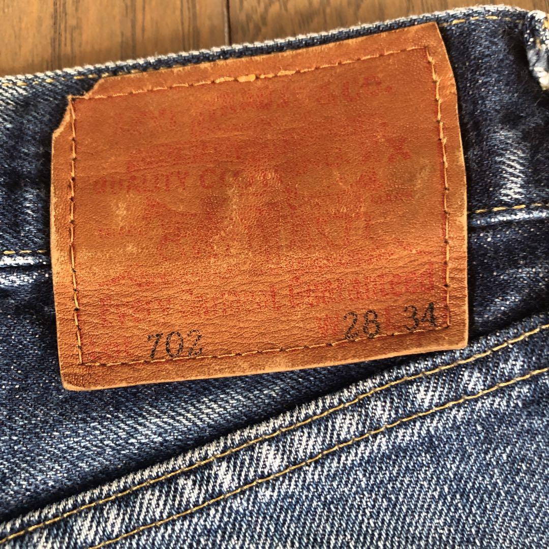 リーバイス　702xx　140周年記念モデル LEVI'S リーバイス 702XX 復刻 140周年記念モデル W28 L34