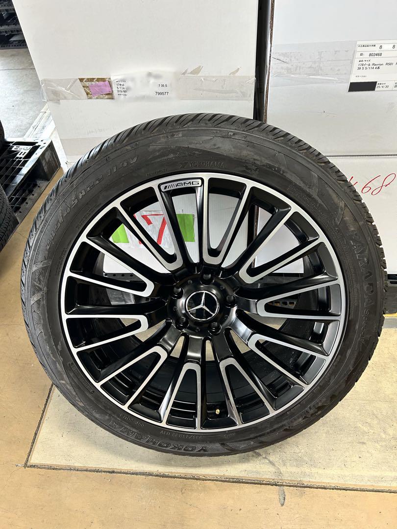社外　22インチ タイヤホイール　4本　Gクラス G63 G350 ヨコハマ7部