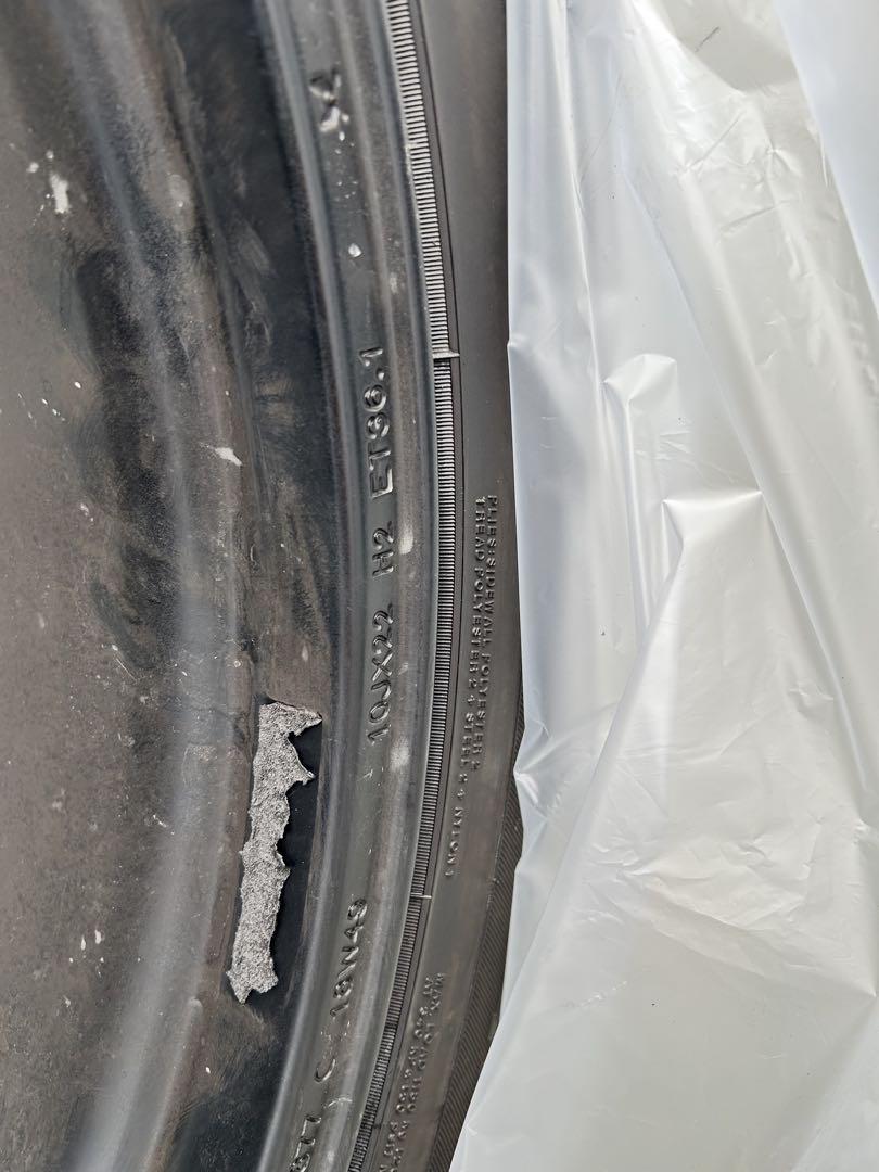 社外　22インチ タイヤホイール　4本　Gクラス G63 G350 ヨコハマ7部