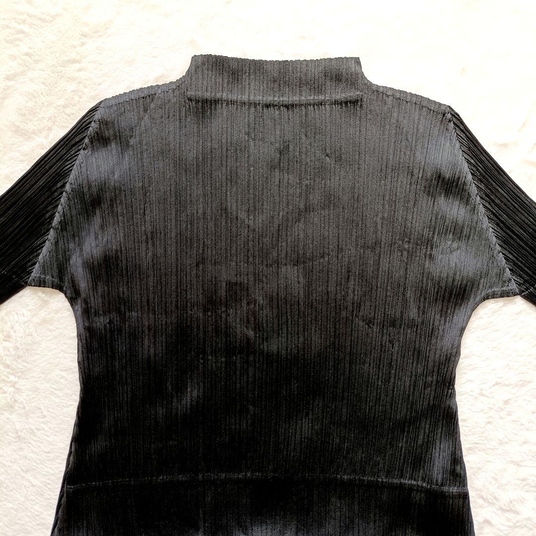 PLEATS PLEATS イッセイミヤケ ハイネックカットソー トップス