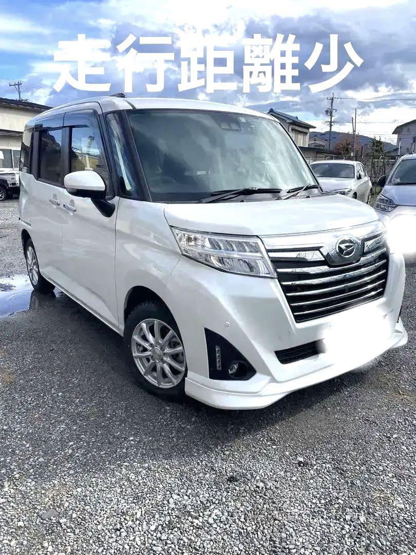 ダイハツ　トールカスタムG  SAⅡ   4WD国内自動車本体
