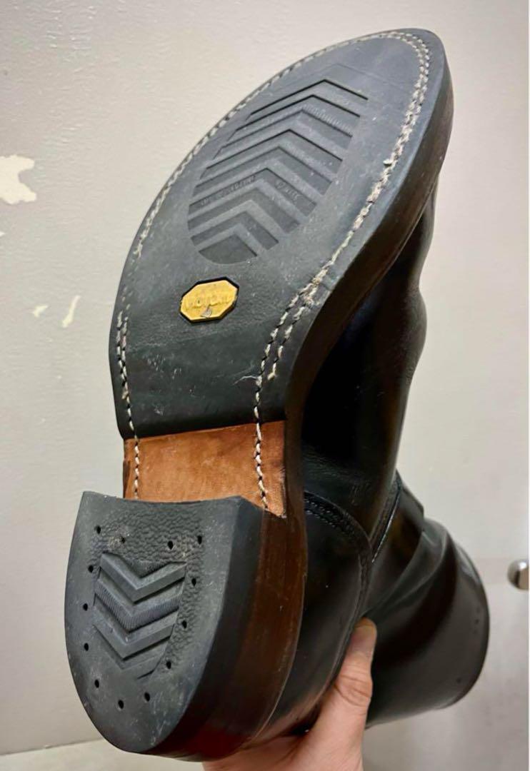 redwing エンジニアブーツ 9268 ダブルミッドソール 茶芯 ビブラム