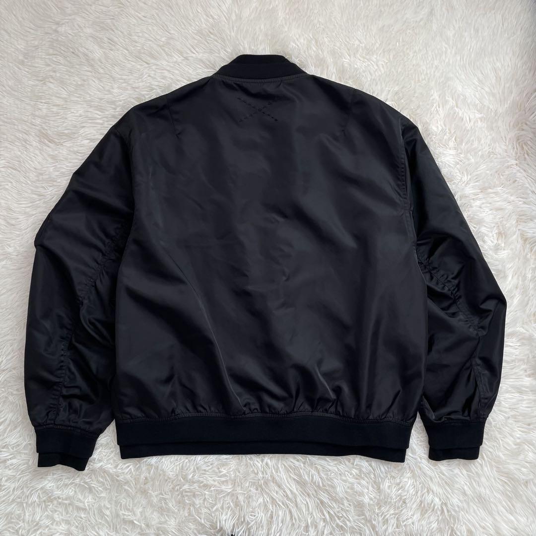 【極美品】SUPERTHANKS ボンバージャケット MA-1 黒 XL相当