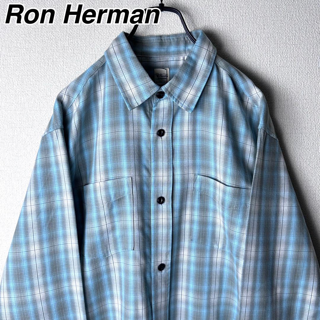 新品未使用品 Ron Herman チェックシャツ ロンハーマン
