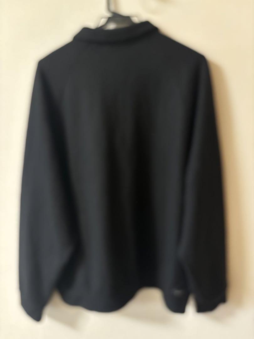 トップス SOPHNET.HARD MELTON HALF ZIP L/S POLO