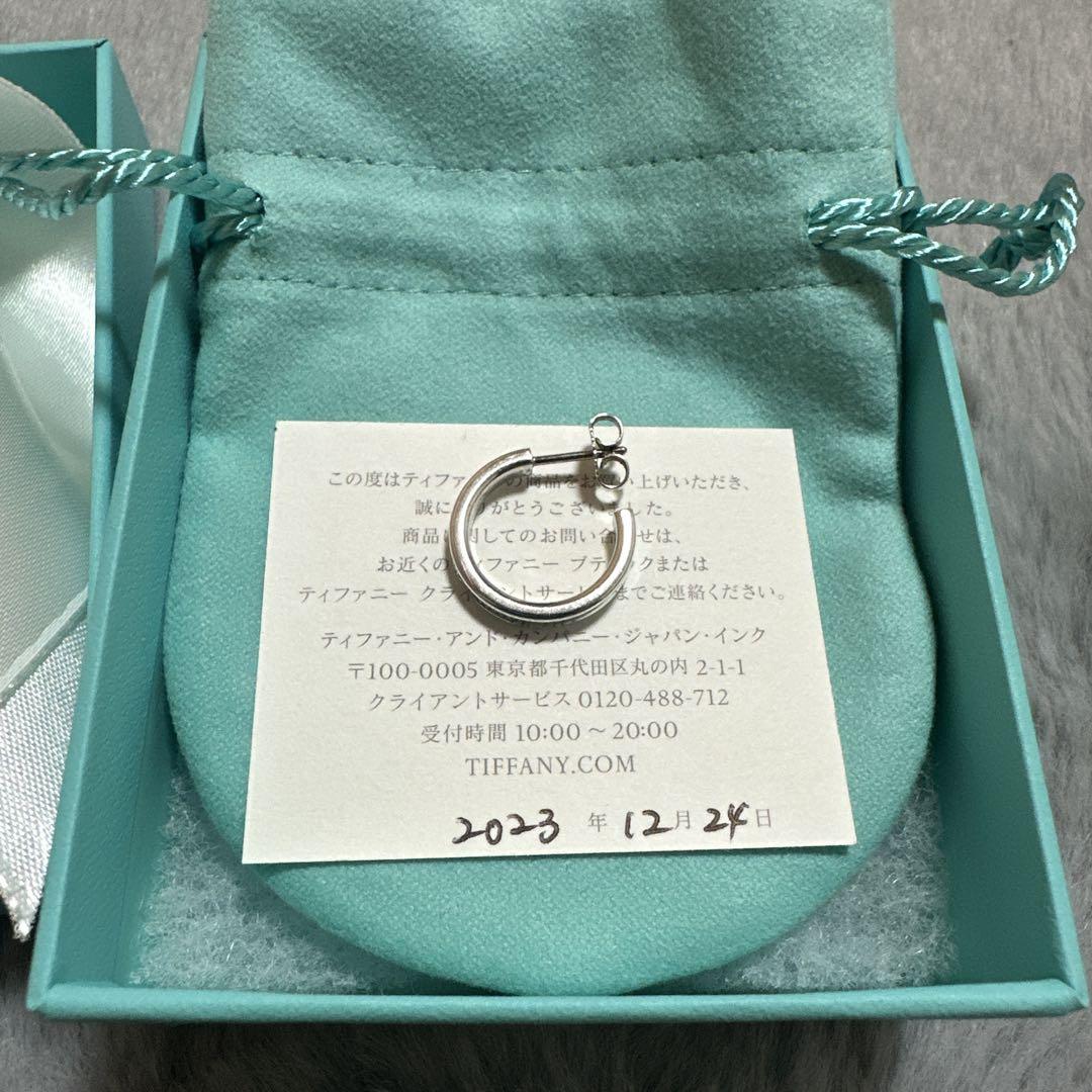 Tiffany & Co. フープピアス 1837 シルバー 片耳 Tiffany シルバー フープピアス 片耳