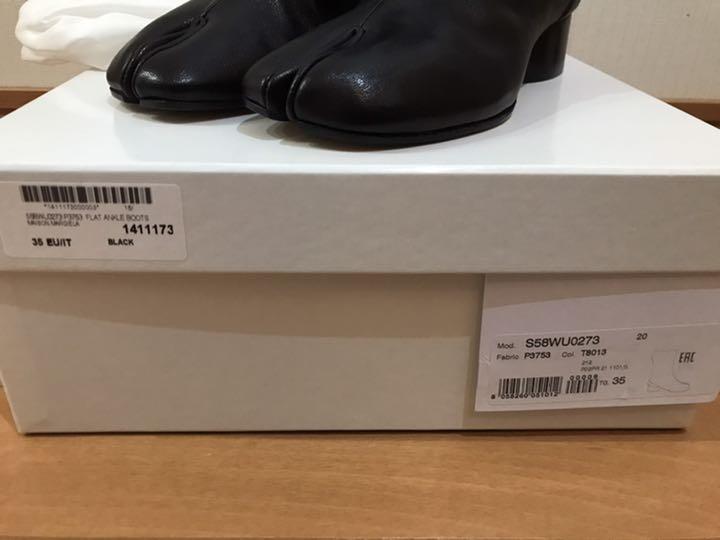 定番SALE 新品正規品 ヴィンテージレザー サイズ35 aJdTG-m48854493377 マルジェラ 足袋ブーツ 豊富なHOT