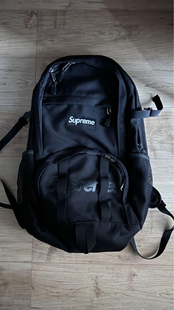 Supreme 15SS Backpack black 黒 バックパック