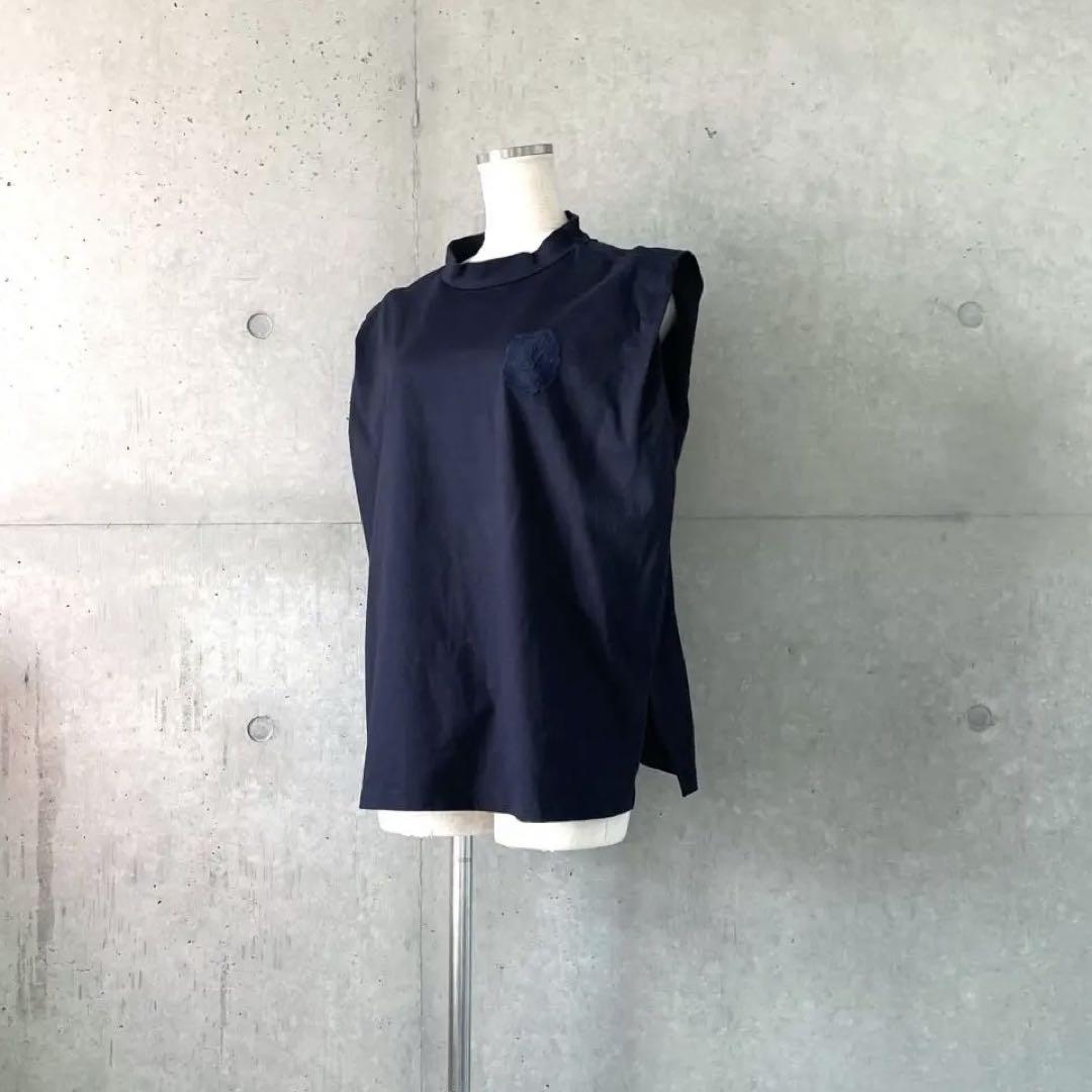 セブンテンSEVENTEN イニシャルレースノースリーブTシャツイニシャルy