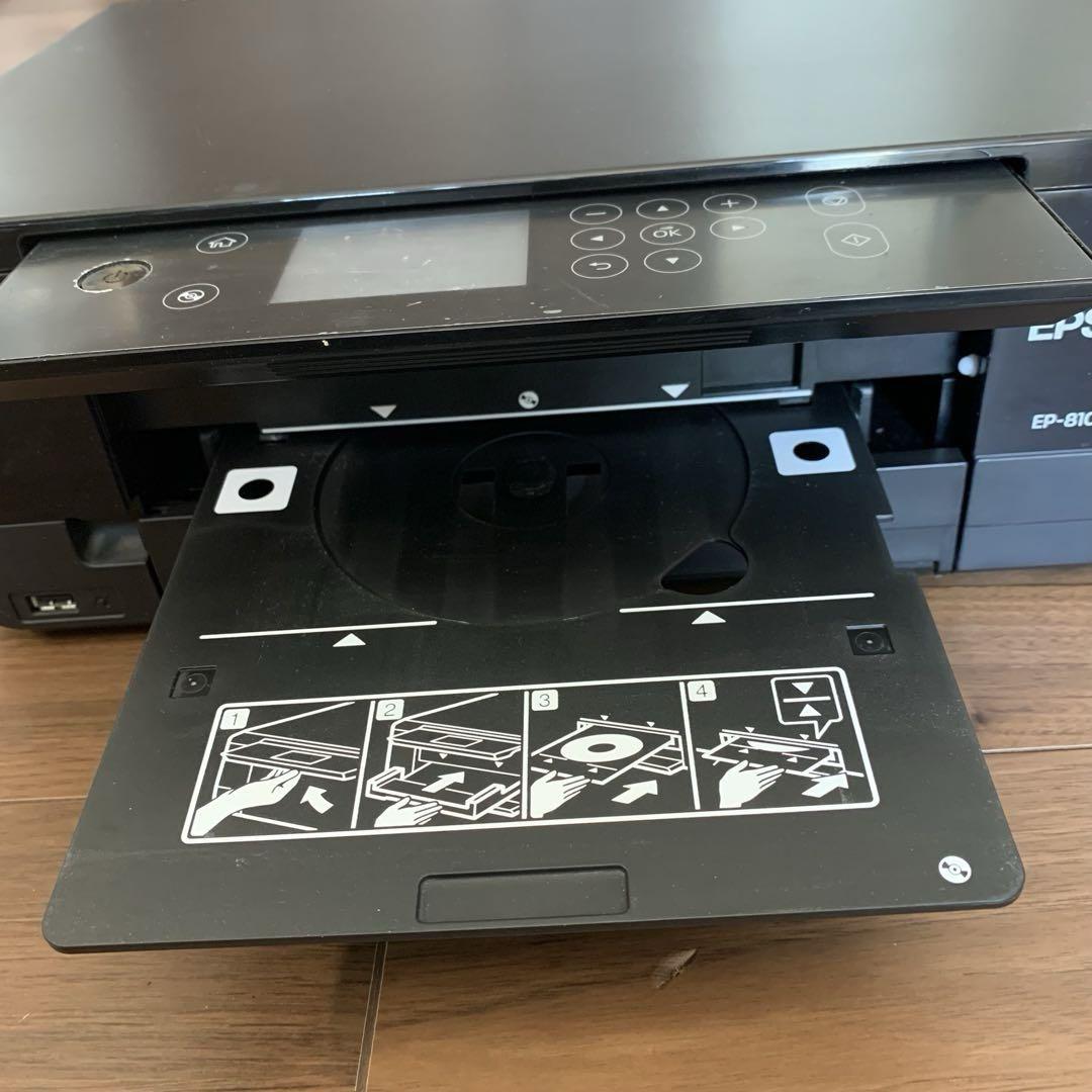 エプソンプリンター EP-810AB ジャンク品 純正インク イチョウ付