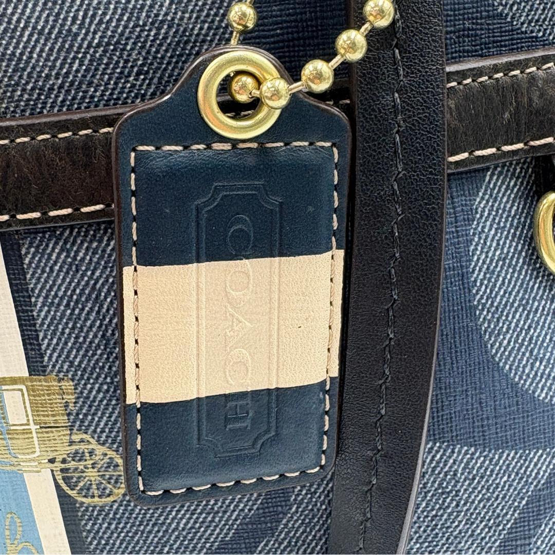 デニム×ブルーストライプ