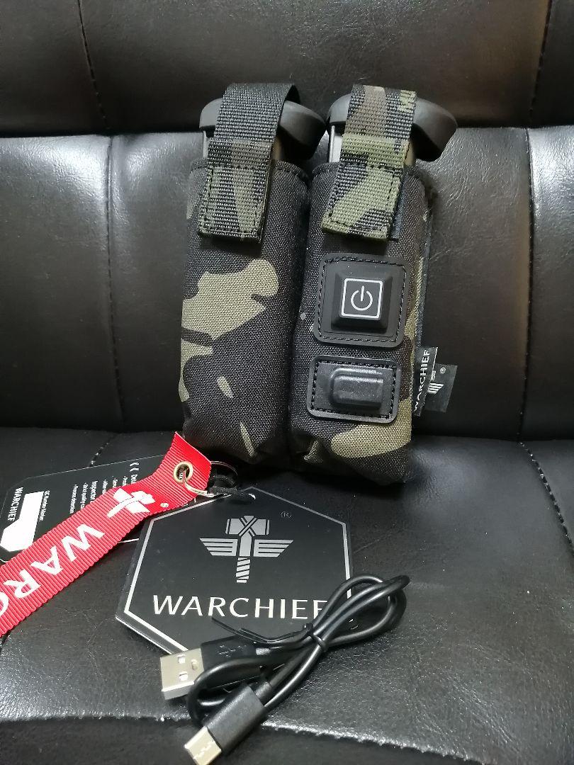 WARCHIEF製 マガジンウォーマー ポーチ ハンドガンマガジン用 BK
