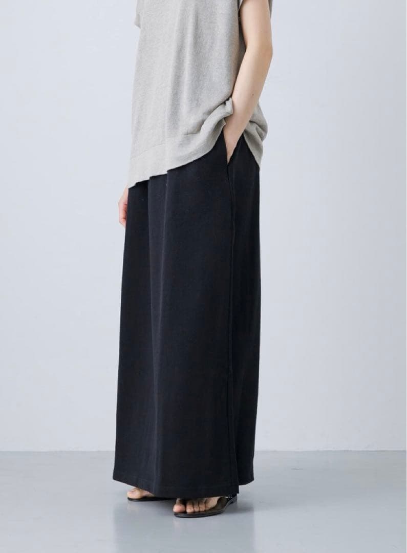 新品タグ付き　かぐれ　ドライコットンストレートスカート