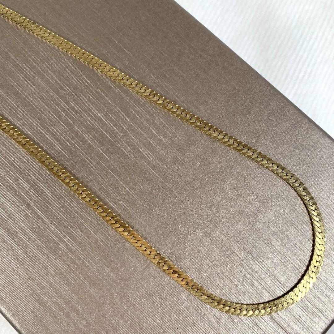 美品ꕥジバンシー ネックレス 喜平 チェーン ゴールド ロゴ金具 刻印有
