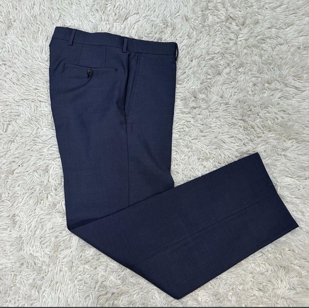 ヒューゴボス 【極美品】 HUGO BOSS スーツ セットアップ ネイビーM