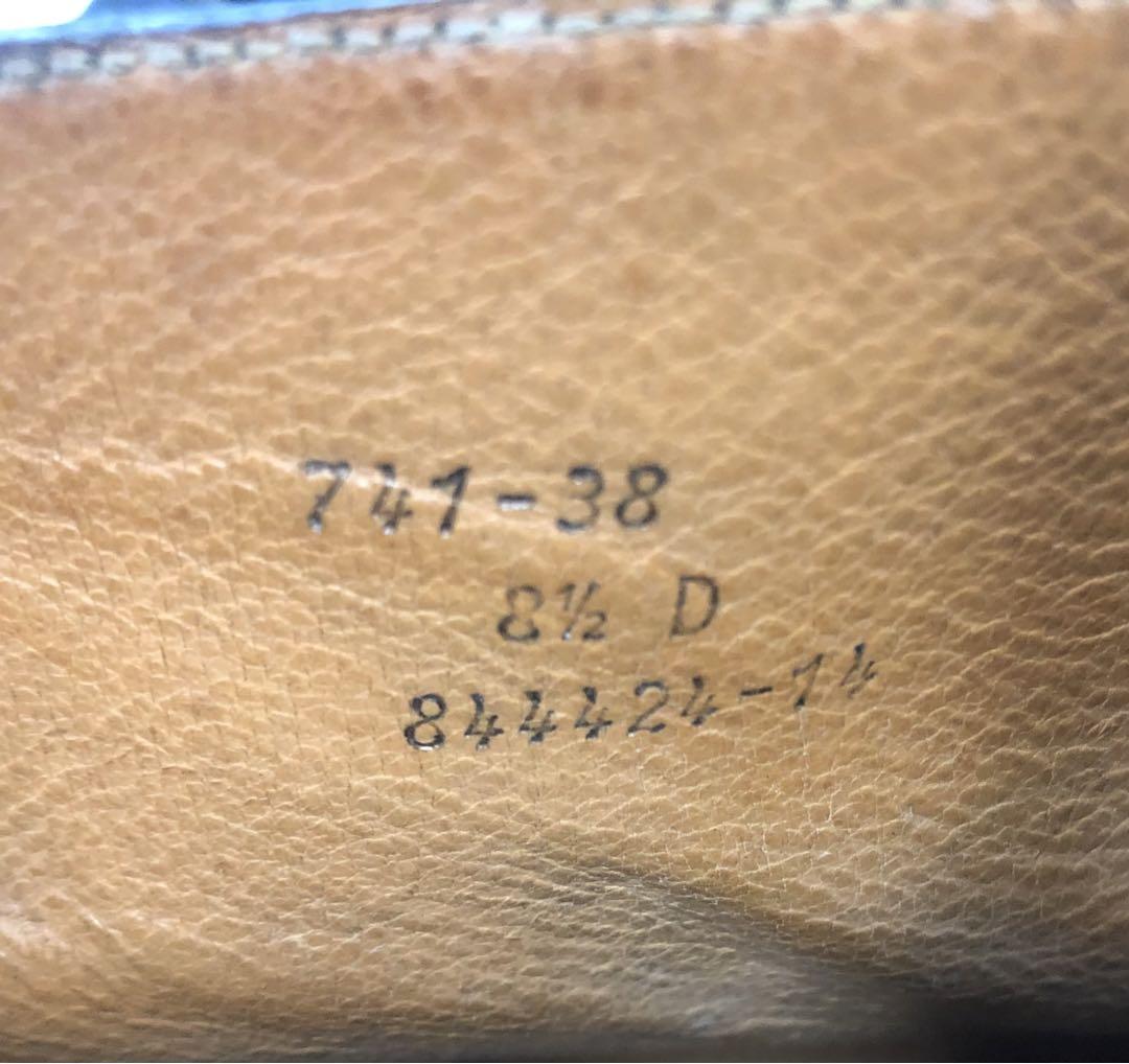 JMウエストン ゴルフブーツ 741-38 8½ D ブラック