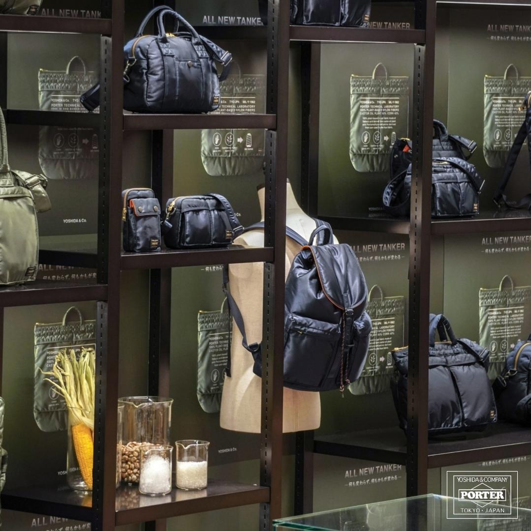 PORTER＿現行TANKER RUCKSACK＿タンカーリュックアイアイブルー