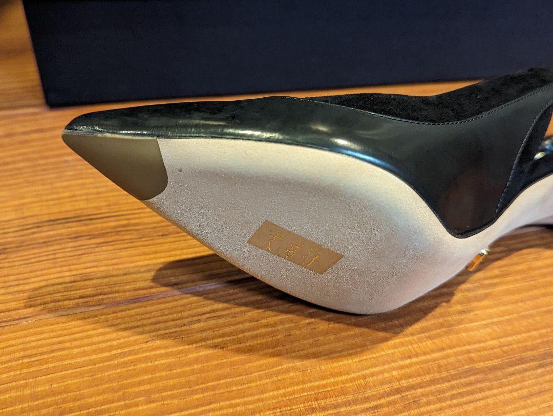 新品未使用箱入り Sergio Rossi セルジオロッシ ミュール 23cm 画像6