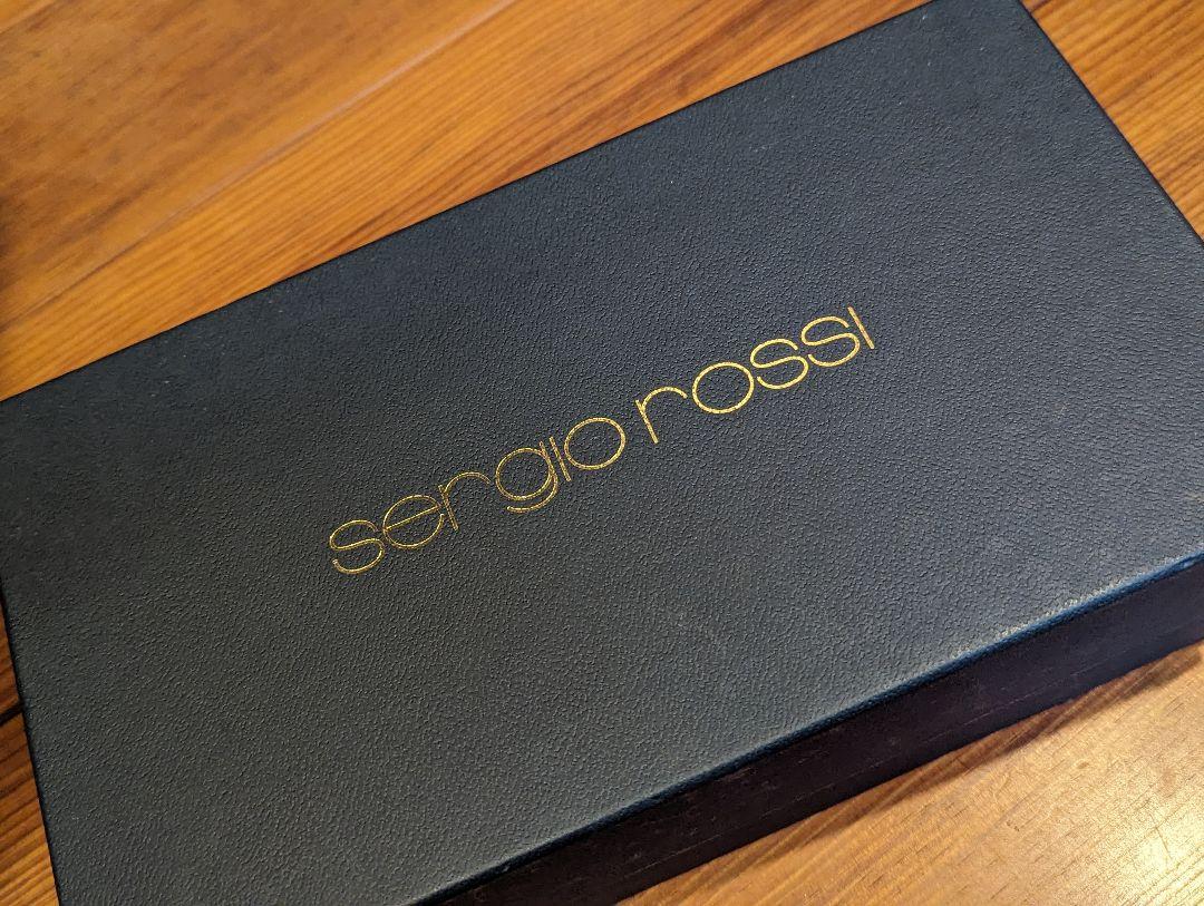 新品未使用箱入り Sergio Rossi セルジオロッシ ミュール 23cm 画像9