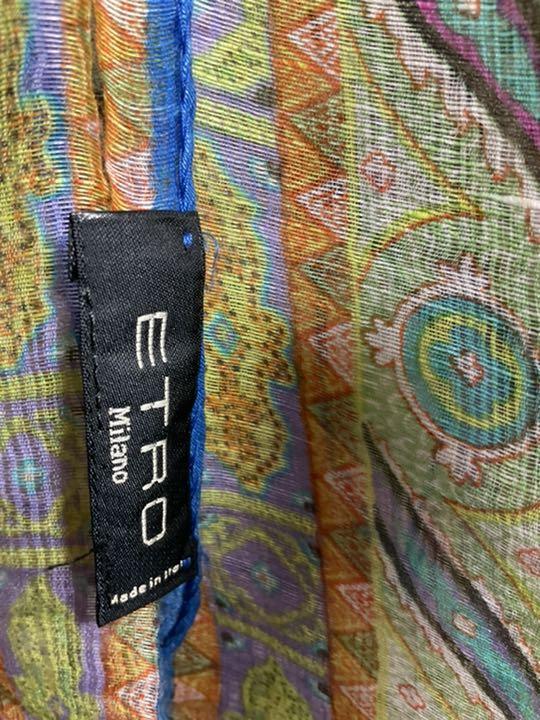 新品新作登場 ETRO スカーフ 65×155cm 美品 R431G-m48864730294 新作入荷格安