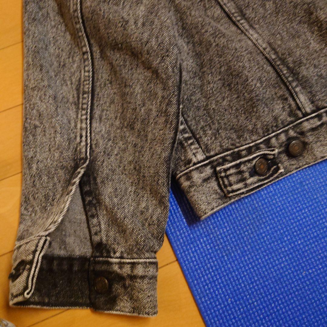 levis 70507 L アメリカ製　ケミカルウォッシュ　ブラック