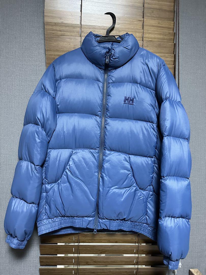 HELLY HANSEN ダウンジャケット ネイビーブルー M