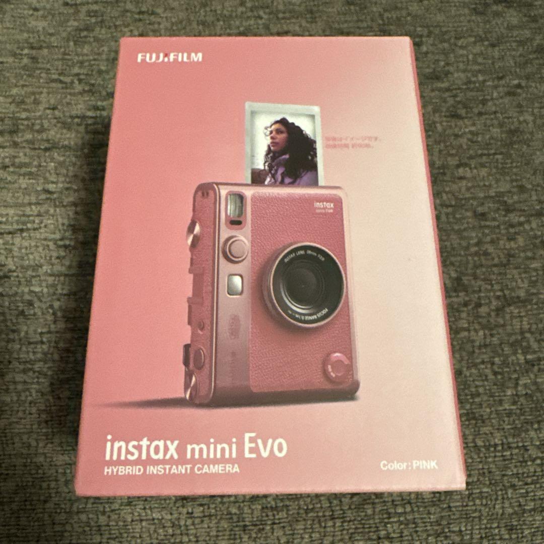 FUJIFILM instax mini Evo ピンクpink チェキ 新品