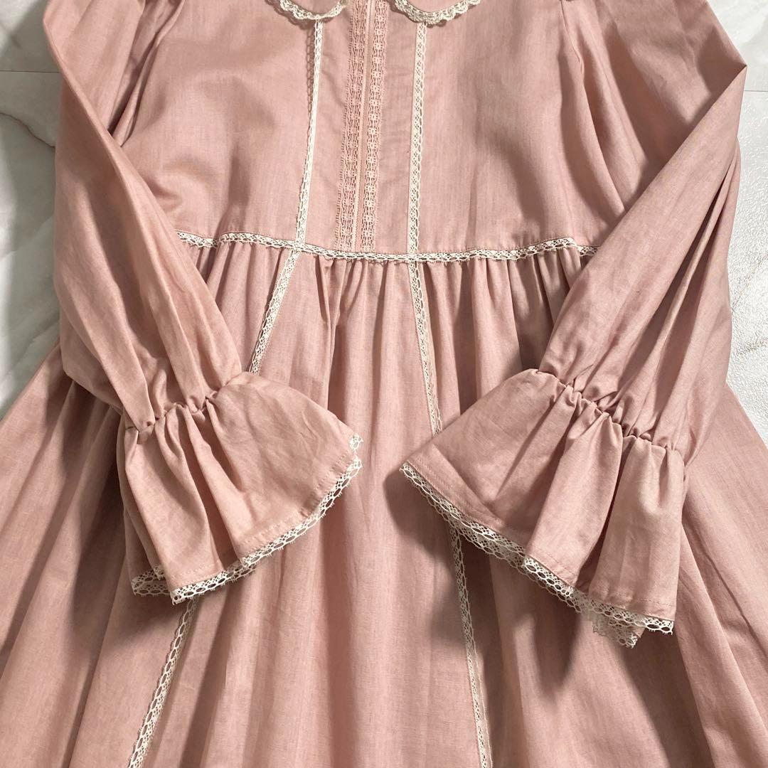 instock]【AIDMAX】ミニ/ドレス/ワンピース/ピンク/袖あり/長袖