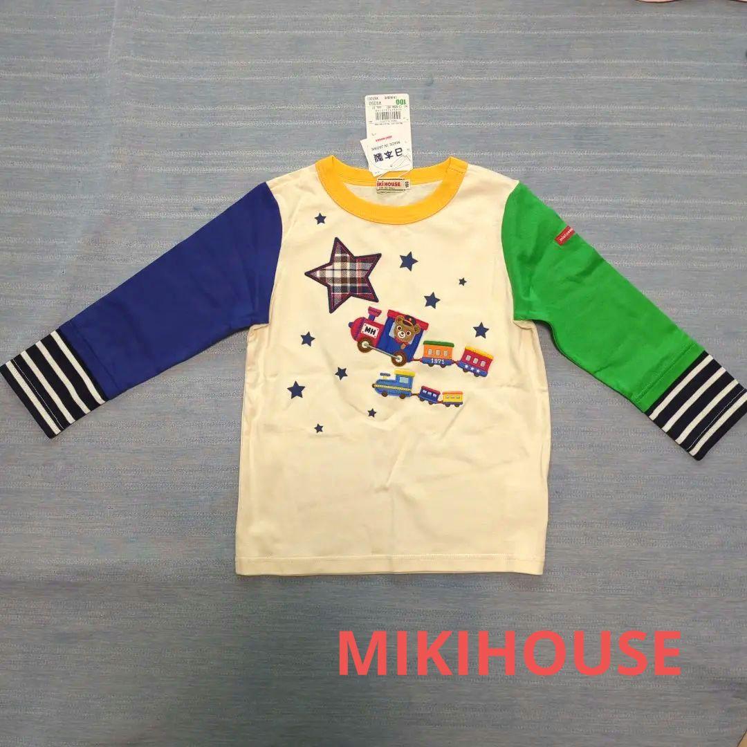 新品 ミキハウス MIKIHOUSE ロンT 長袖 日本製