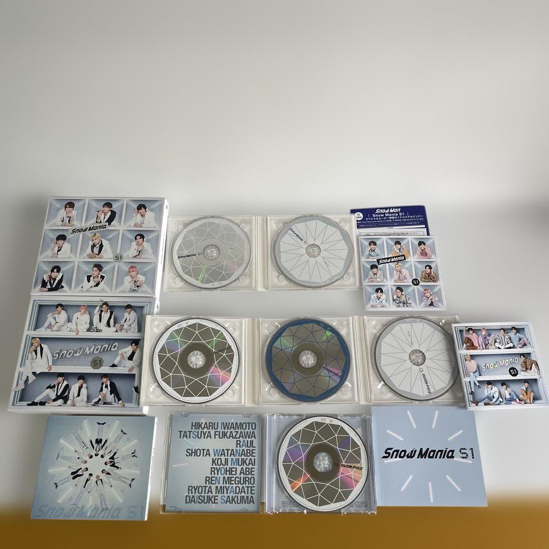 SnowMan アルバム 9点セット CD + Blu-ray盤