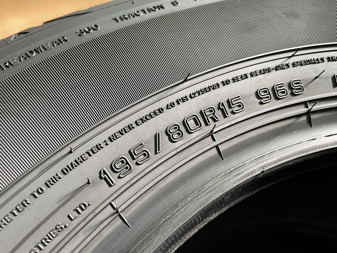 本州内送料無料 ジムニー シエラ 195/80R15 24年製 新車外し