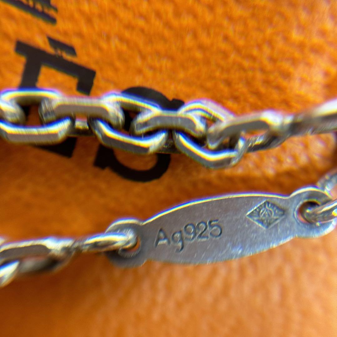 希少 美品】HERMES チェーン ネックレス 50cm ヴィンテージ 希少 美品】HERMES チェーン ネックレス 50cm ヴィンテージ