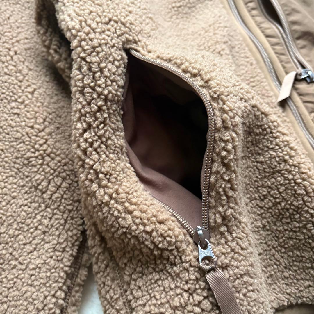 【美品✨人気色】DANTONインサレーション スタンドカラー ボアジャケット M 【美品✨人気色】DANTONインサレーション スタンドカラー ボアジャケット M