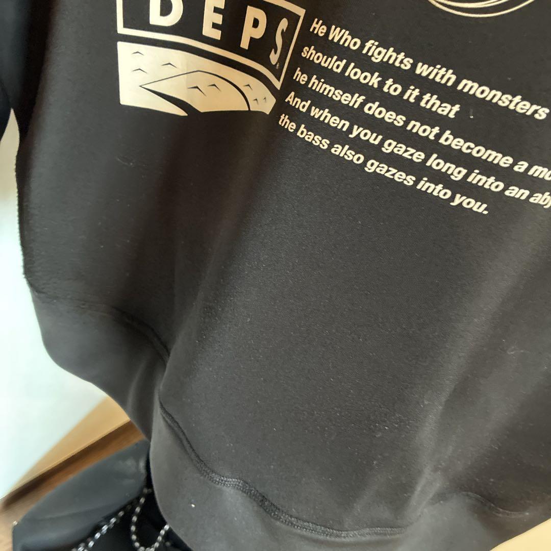 deps BASS FISHING FREAK HOODIE【BLACK】 – DEPS online