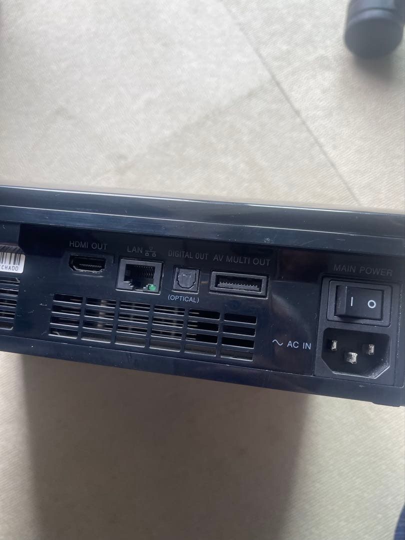 初期型PlayStation3