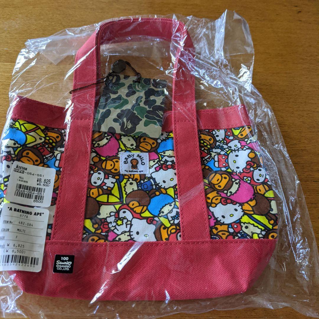 A BATING APE サンリオコラボトートバッグ - メルカリ