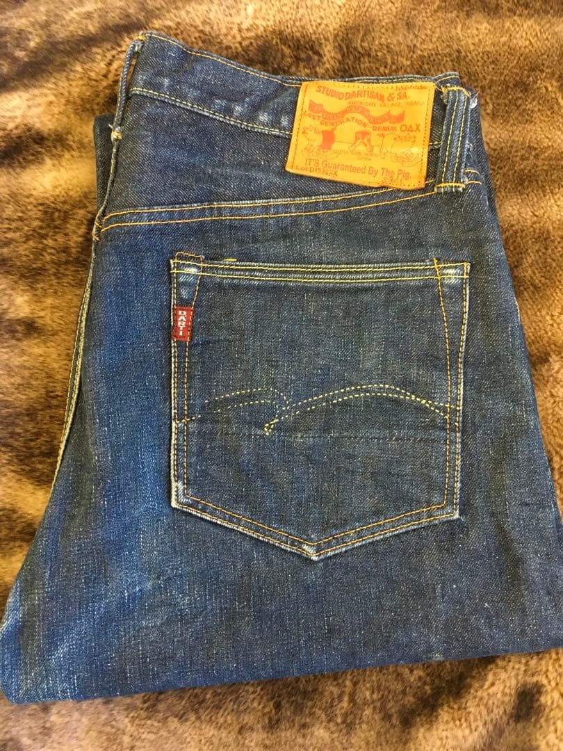 STUDIO DARTISAN & SA. 大戦モデル ビンテージデニム W34 STUDIO DARTISAN & SA. 大戦モデル ビンテージデニム W34