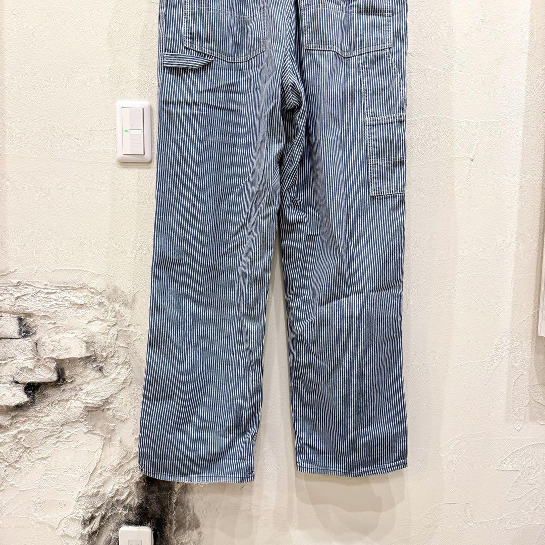 激レア70s★OSHKOSH オシュコシュ ヒッコリーオーバーオール デニム 画像12